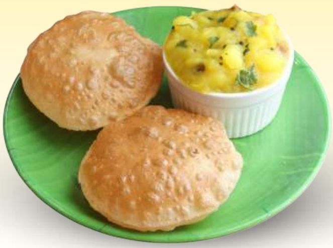 Poori Bhajji (2 pcs)